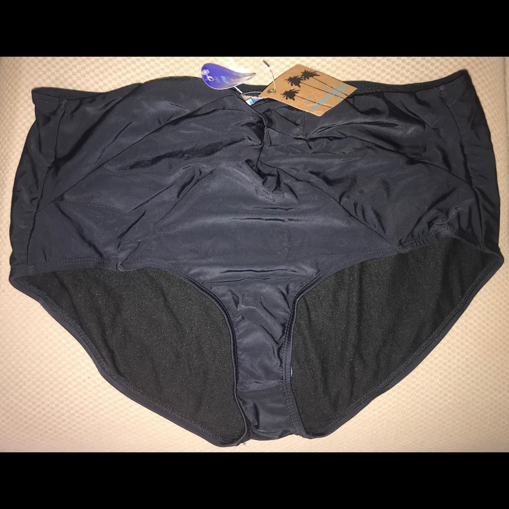 New w/tags mid waist swim bottoms